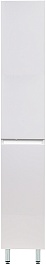 Style Line Шкаф пенал Даллас 30 Люкс Plus эмаль белый – фотография-1